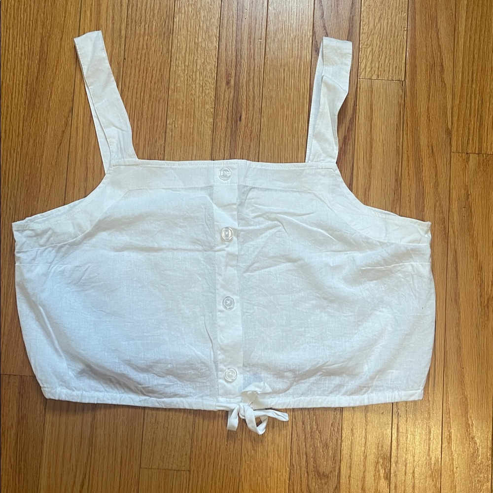 a new day Crop Top